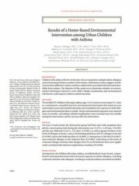 Home-based environmental intervention page 1